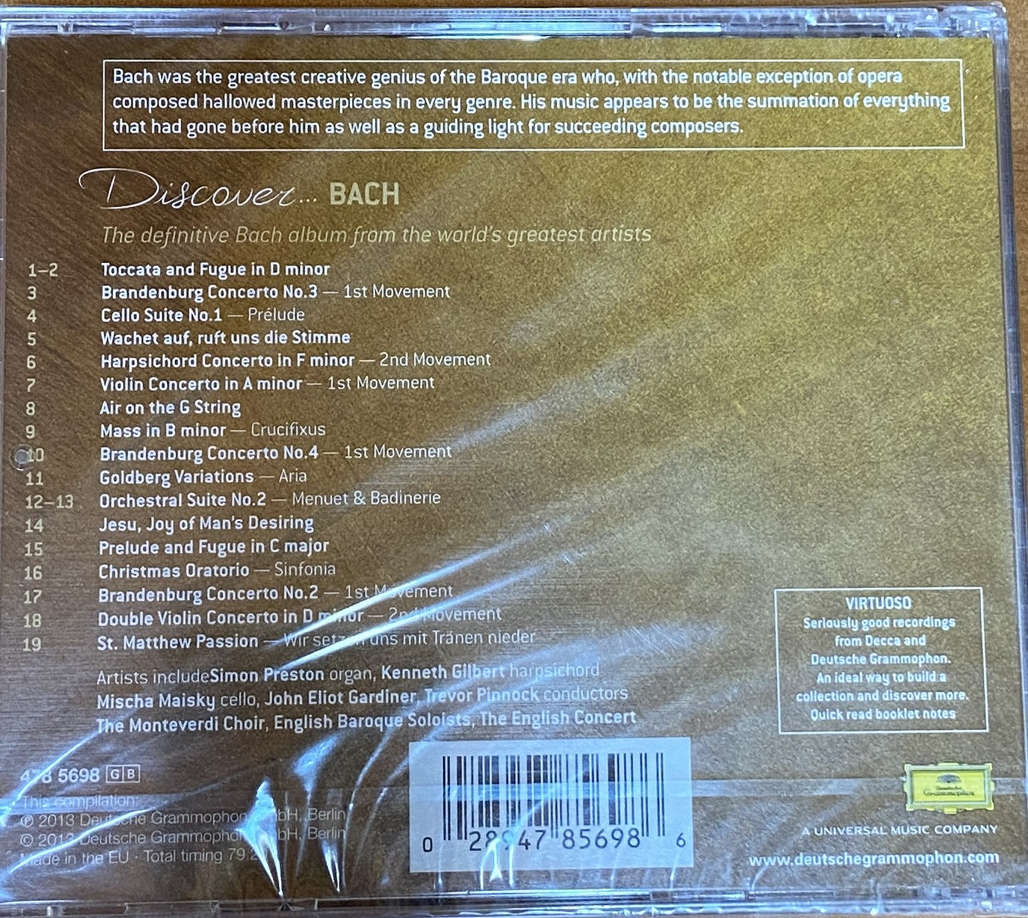Discover Bach - Deutsche Grammophon