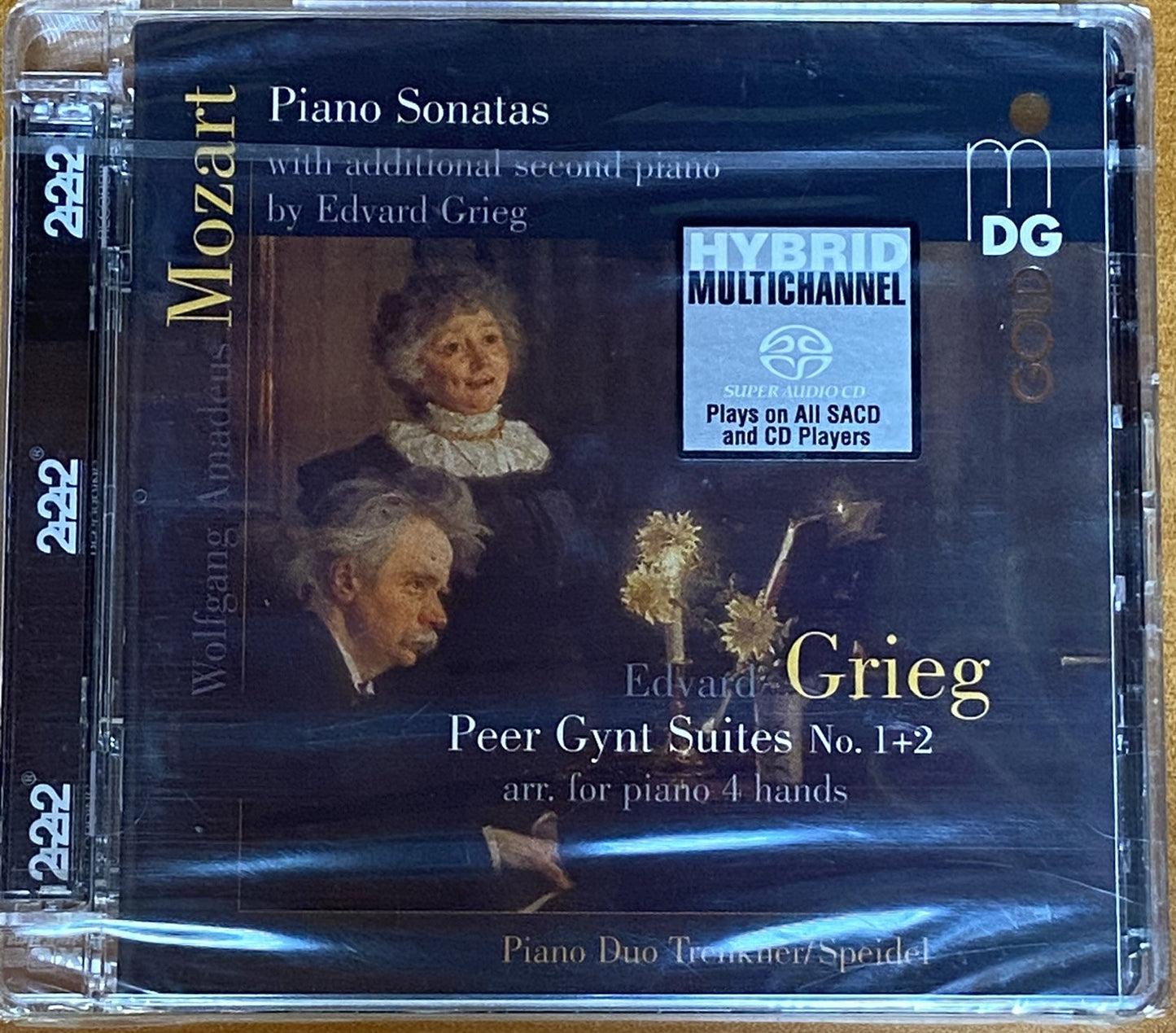 Mozart: Piano Sonatas with additional second piano; Grieg: Peer Gynt Suites Nos. 1 & 2