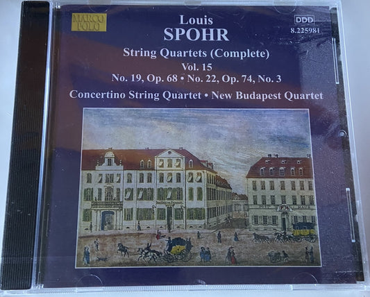 SPOHR, L : String Quartets (Complete), Vol. 15 - Nos. 19 and 22