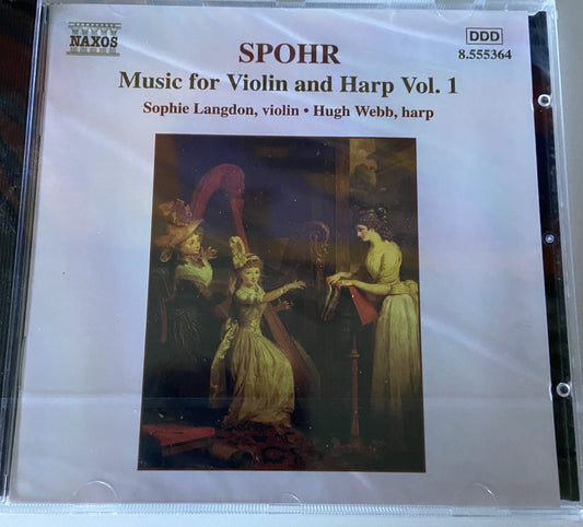 SPOHR: Music for Violin and Harp, Vol. 1