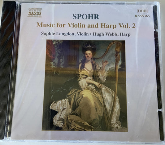 SPOHR: Music for Violin and Harp, Vol. 2