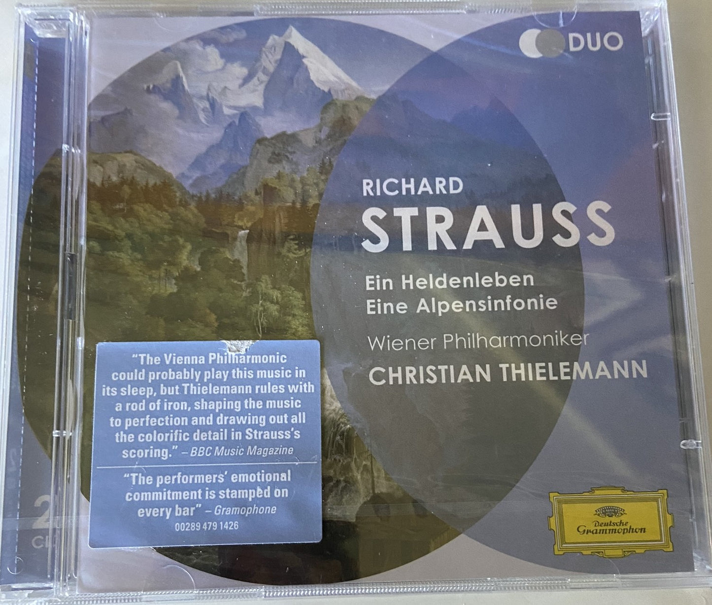 STRAUSS Heldenleben, Alpensinfonie / Thielemann - Deutsche Grammophon (Double CD)