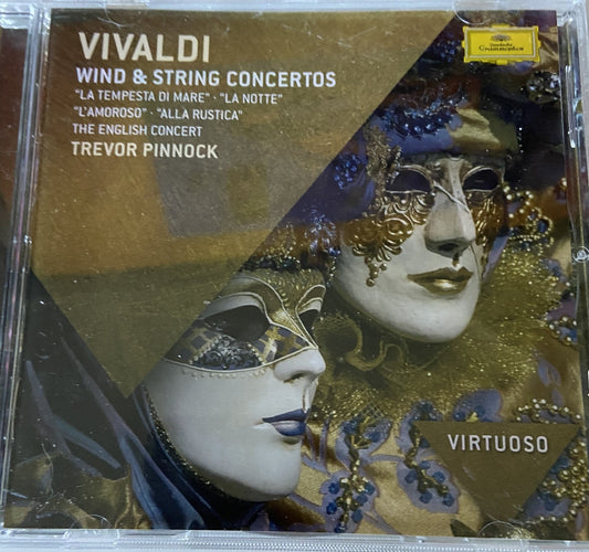 VIVALDI Wind & String Concertos Pinnock - Deutsche Grammophon