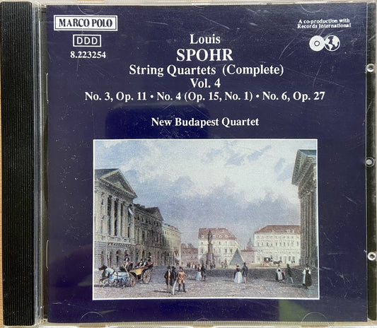 SPOHR, L : String Quartets (Complete), Vol. 4 - Nos. 3, 4, 6