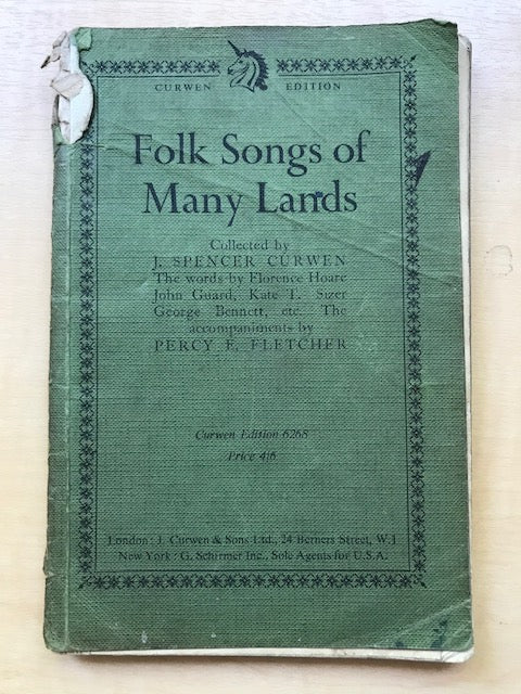 Folk Songs of Many Lands - 1911