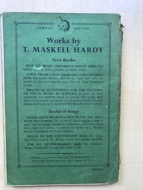 Folk Songs of Many Lands - 1911