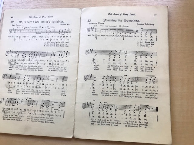 Folk Songs of Many Lands - 1911