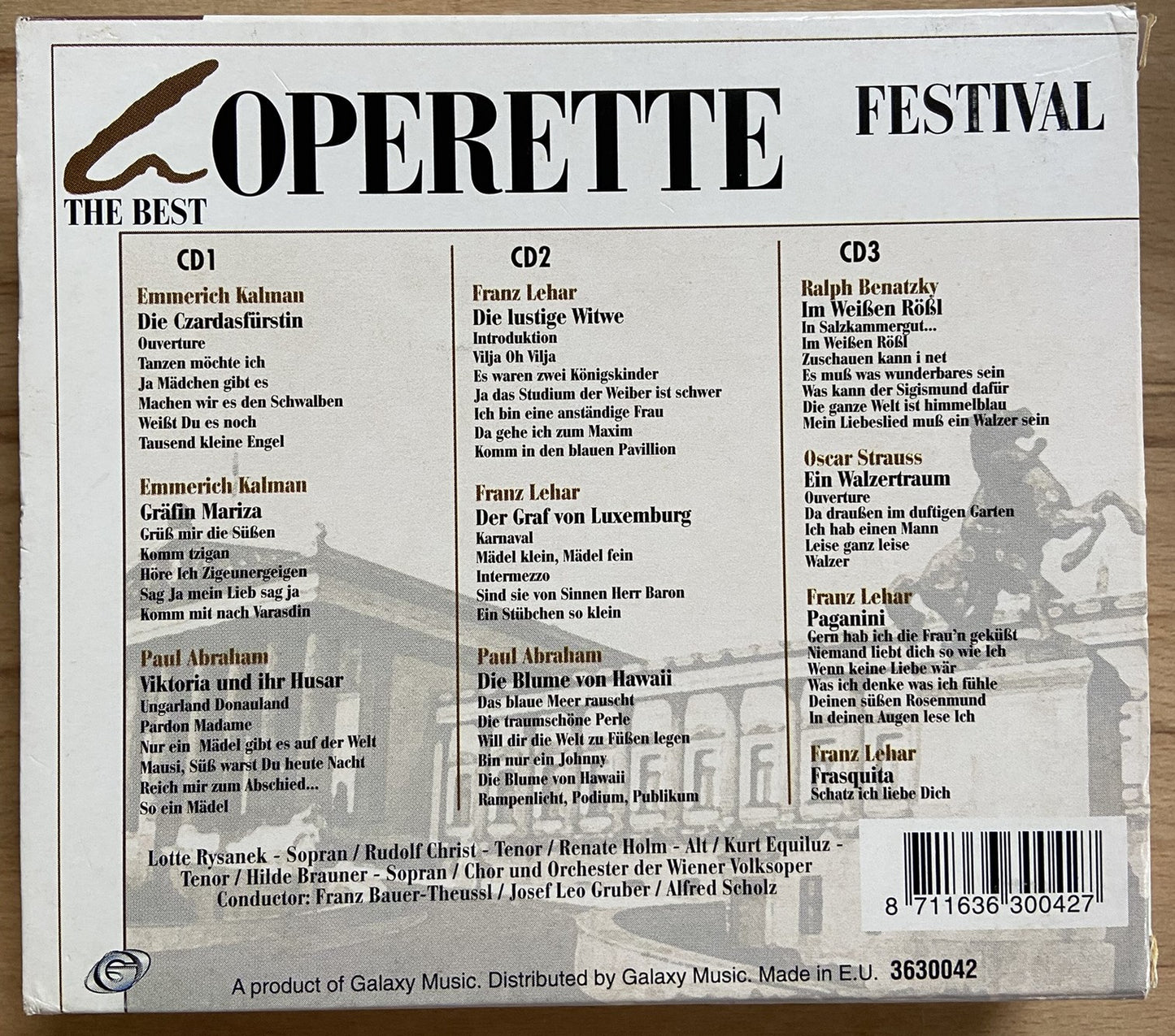 The Best Operette Festival (3 CD box set)