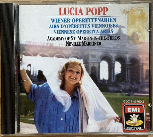 Lucia Popp · Academy Of St. Martin-in-the-Fields · Neville Marriner – Viennese Operetta Arias