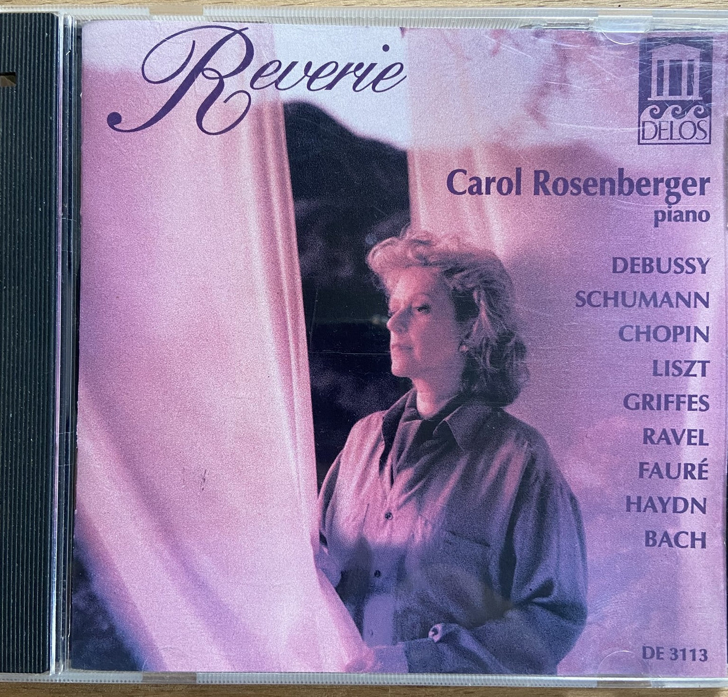 CD cover of 'Reverie' by Carol Rosenberger