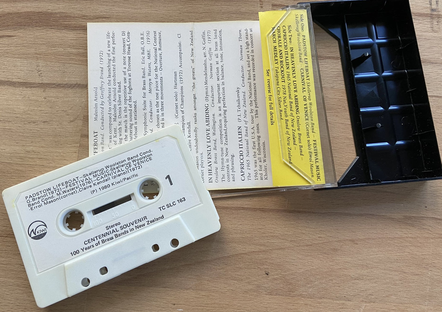 100 years of NZ Brass Bands Cassette