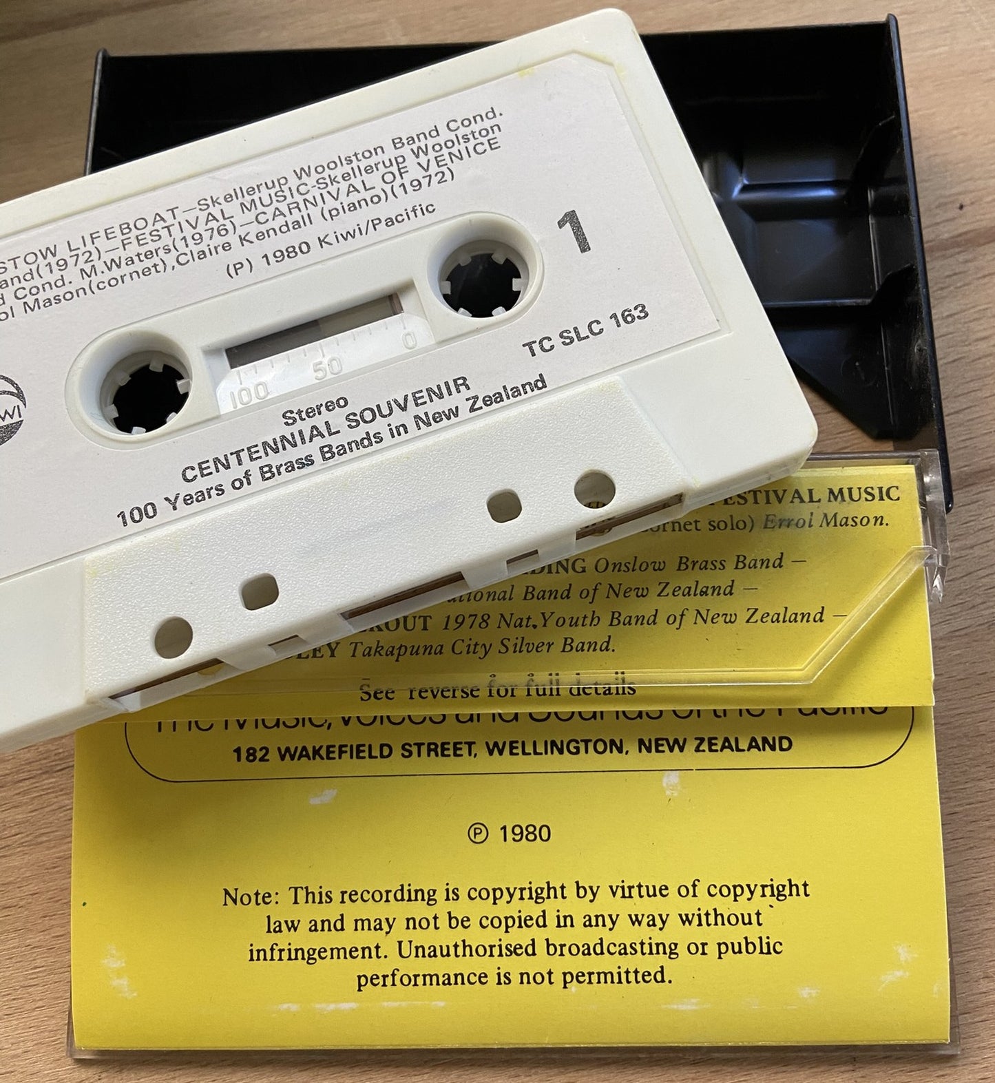 100 years of NZ Brass Bands Cassette