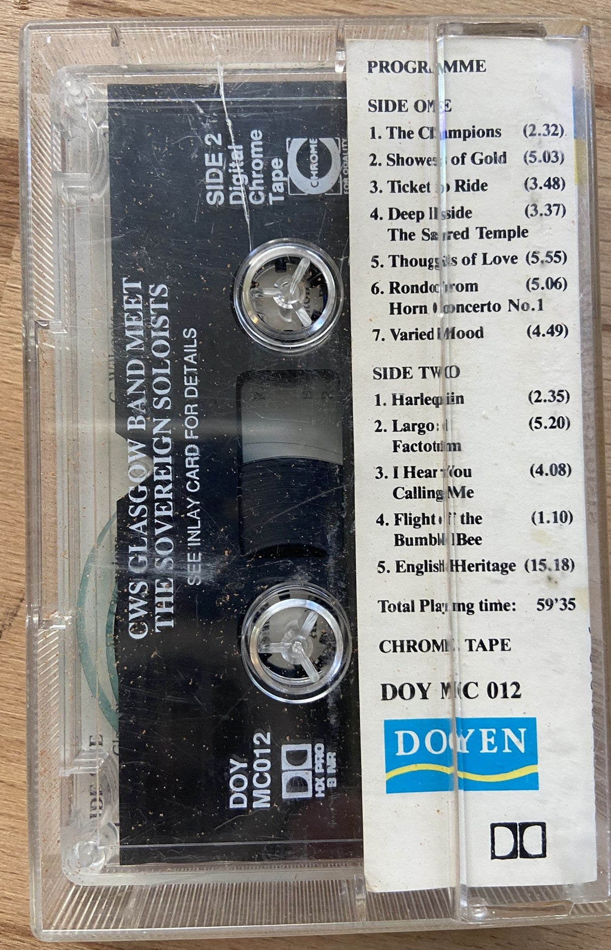 CWS Glasgow Band Meet Sovereign Soloists - Cassette1