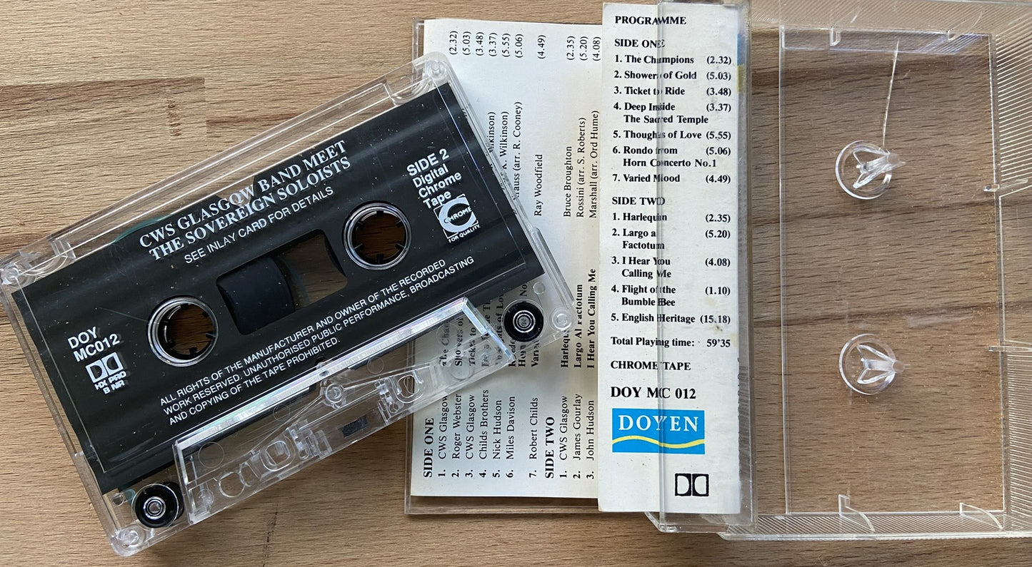 CWS Glasgow Band meet Sovereign Soloists - Cassette