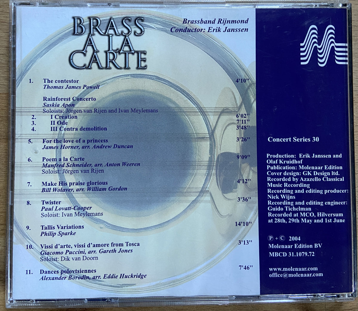Brass a la Carte by Brassband Rijnmond