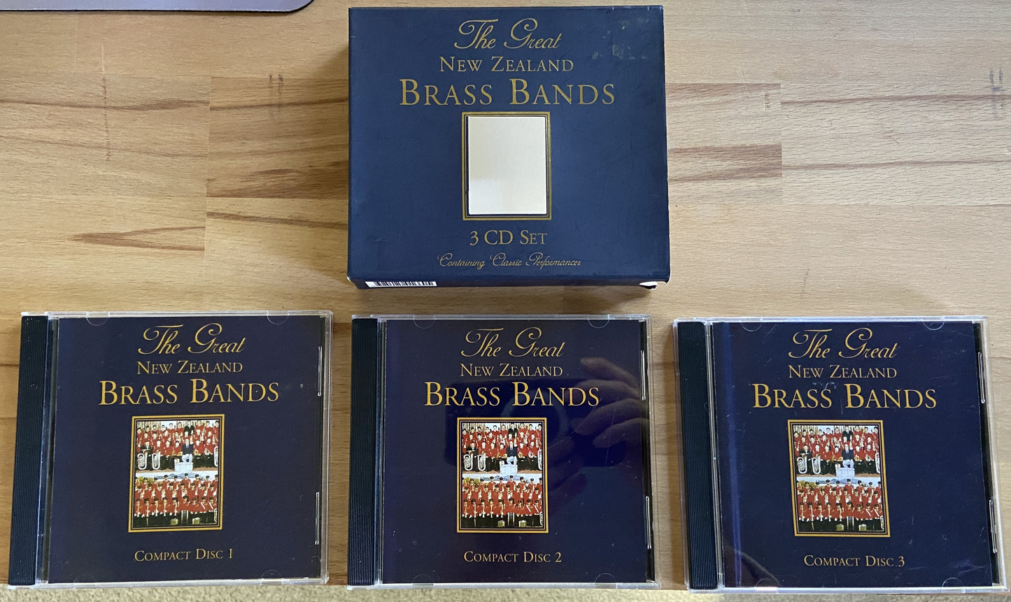 Great New Zealand Brass Bands - 3 CD Box Set