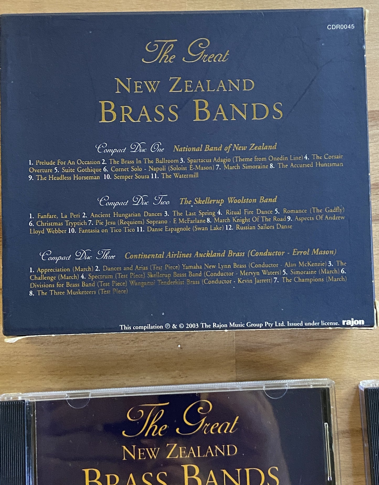 Great New Zealand Brass Bands - 3 CD Box Set