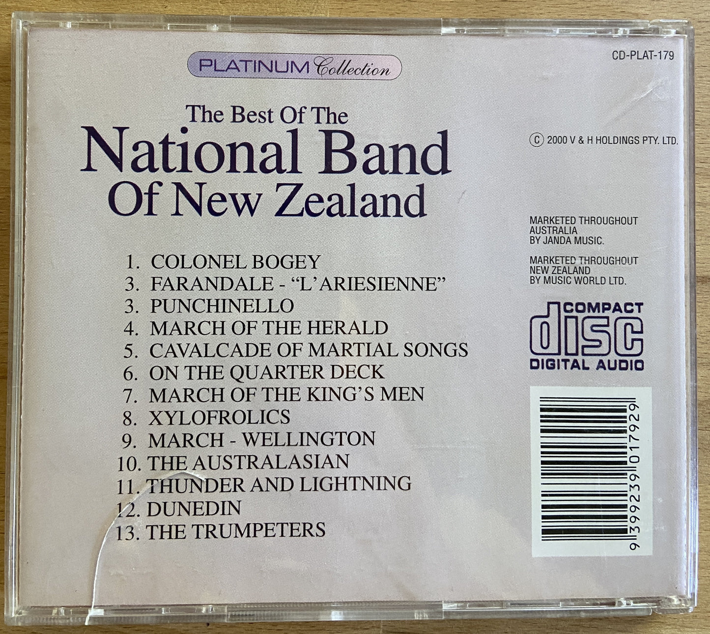 The Best of the National Band of New Zealand