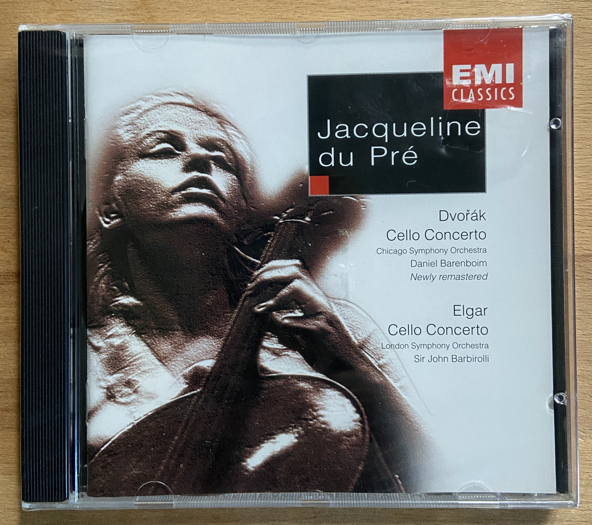Jacqueline du Pré Elgar & Dvorak Cello Concertos - new sealed