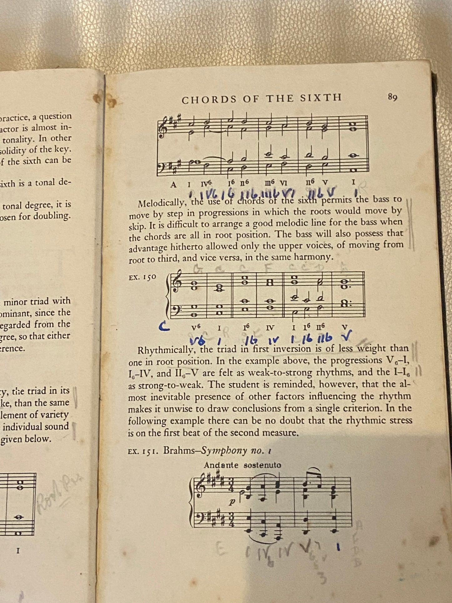 Harmony - Walter Piston - 1948 edition with historically significant entries