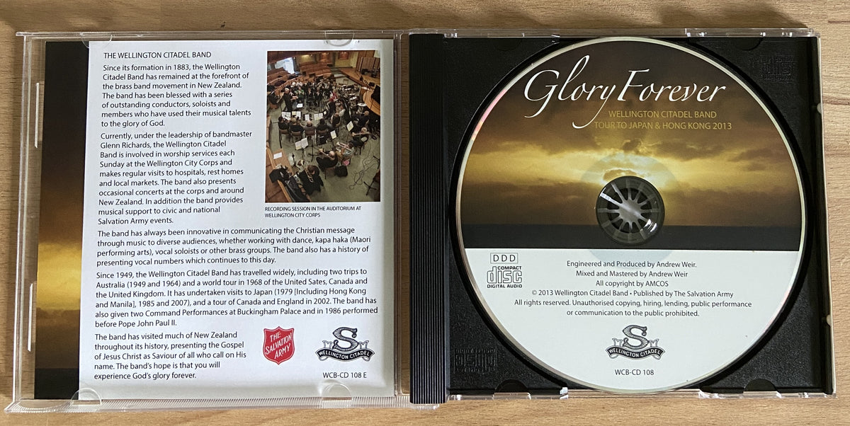 Glory Forever - Wellington Citadel Band (The Salvation Army)