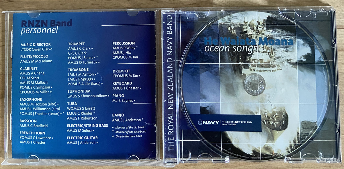 He Waiata Moana (Ocean Songs) - The Royal New Zealand Navy Band