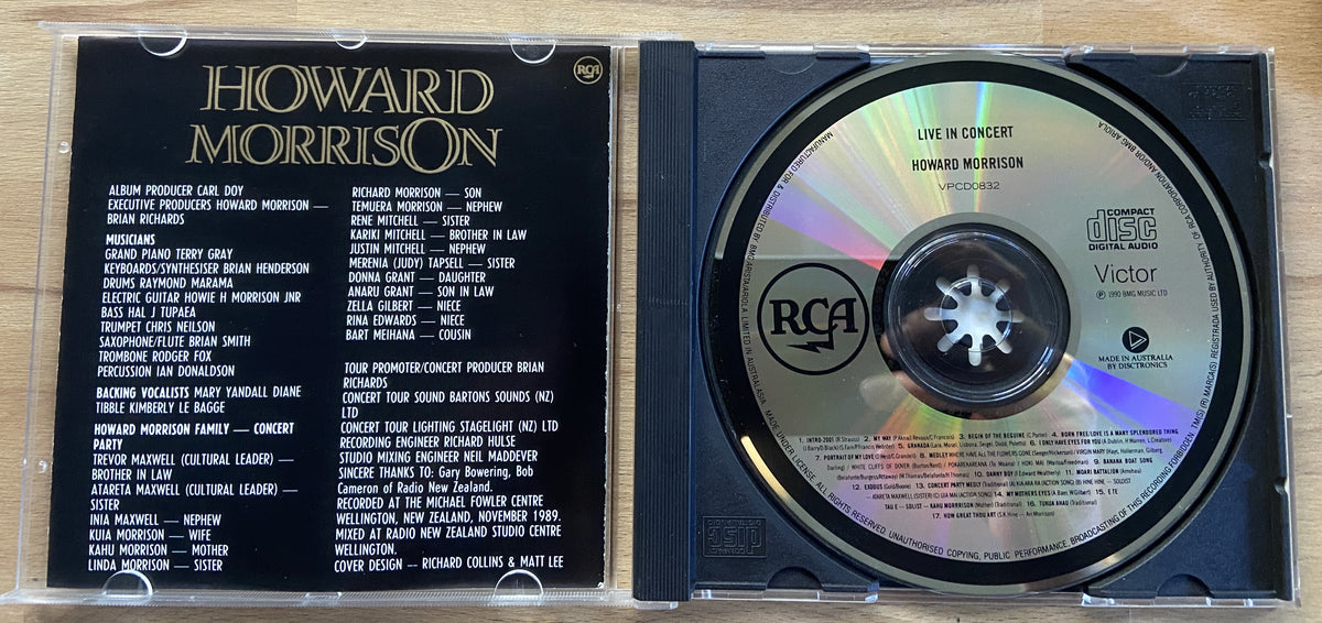 Howard Morrison: Sold Out - Live In Concert CD