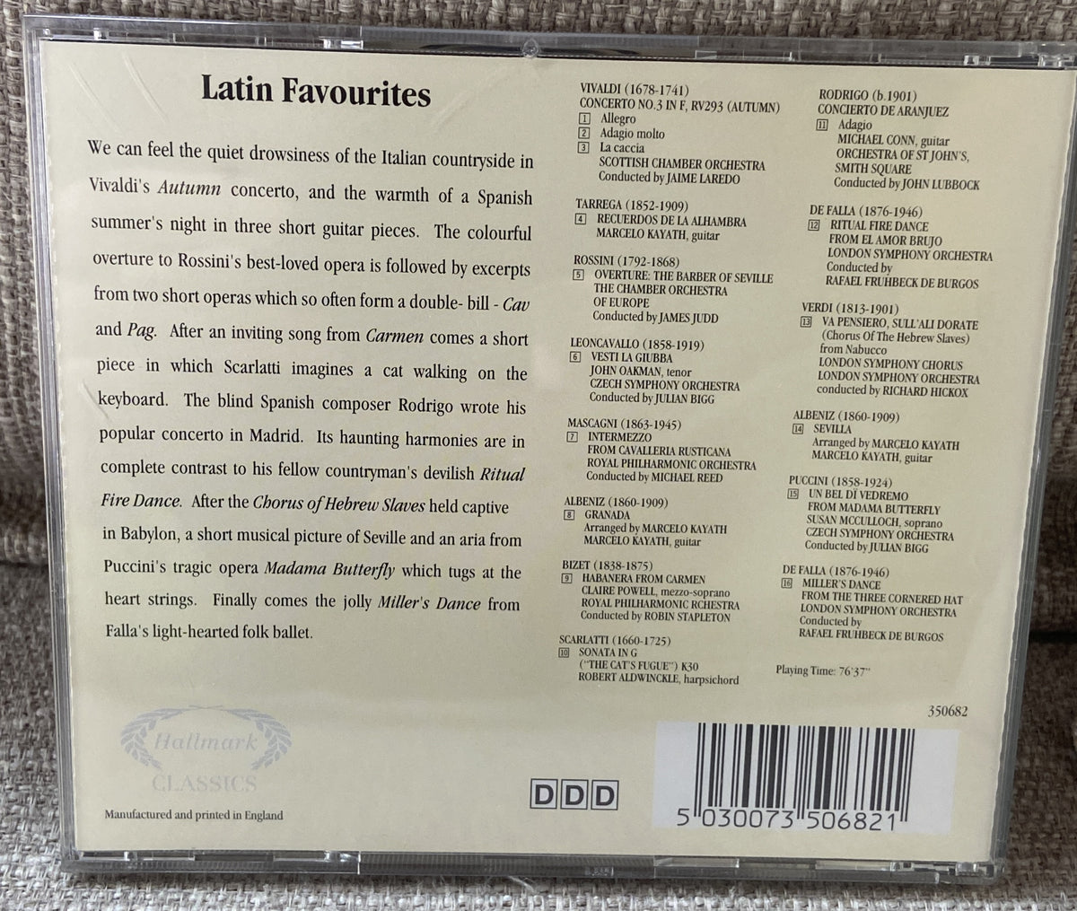 Latin Favourites