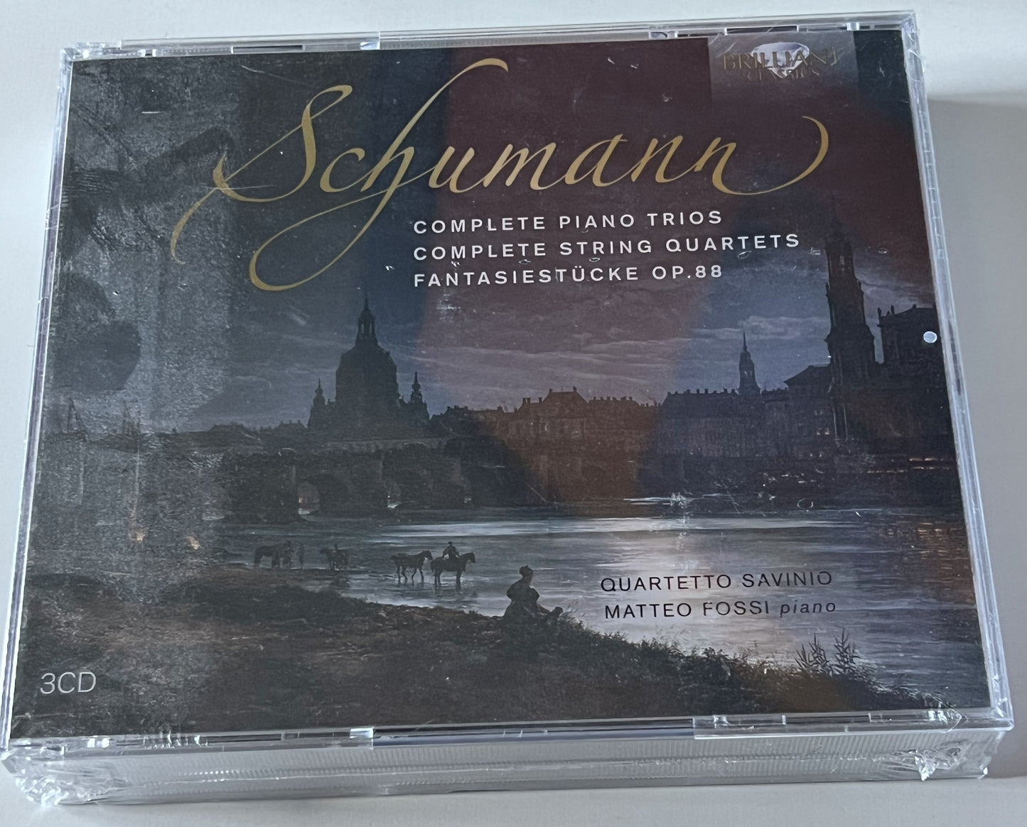 Brilliant Classics: Schumann: Complete Piano Trios, Complete String Quartets, Fantasiestücke Op.88 (Triple CD)