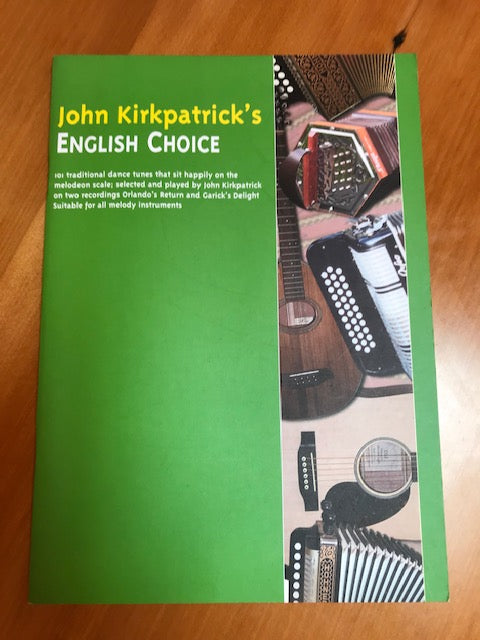 RARE - John Kirkpatrick's English Choice - Steven Booth 
